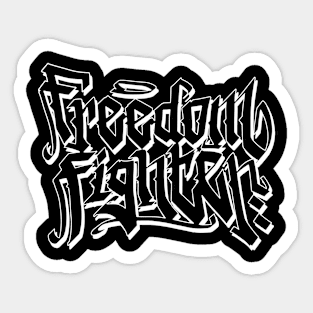 Freedom fighter Sticker